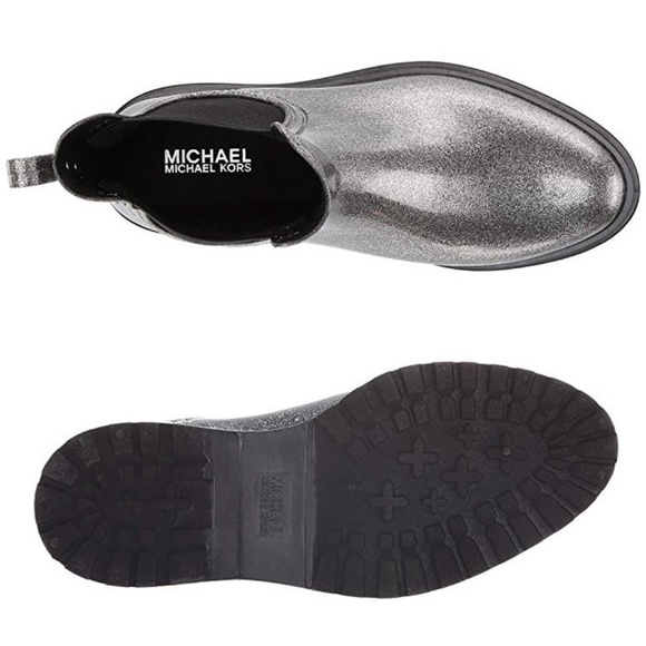 Michael Kors Tipton Lug Sole Rain Boot Bootie - Picture 4 of 4